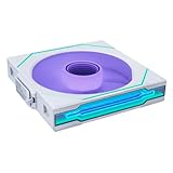 Lian Li UNI Fan SL-Infinity Wireless 140-Single Pack (Reverse Blade)-2.4 GHz Wireless Signal Control-ARGB Fan- Infinity Mirror -Daisy-Chain Design- Without Controller - White (14RSLIN1W1W)