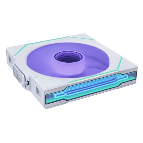 Image of Lian Li UNI Fan SL-Infinity Wireless 140- Single Pack -2.4 GHz Wireless Signal Control-ARGB Fan-Customizable Infinity Mirror Effect-Daisy-Chain Design- Without Controller - White (14SLIN1W1W)