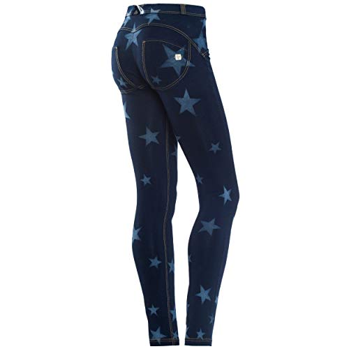 Preisvergleich Produktbild Freddy - Wrup1rfl6e, Skinny Jeans für Damen S Jeans Scuro-cuciture Gialle