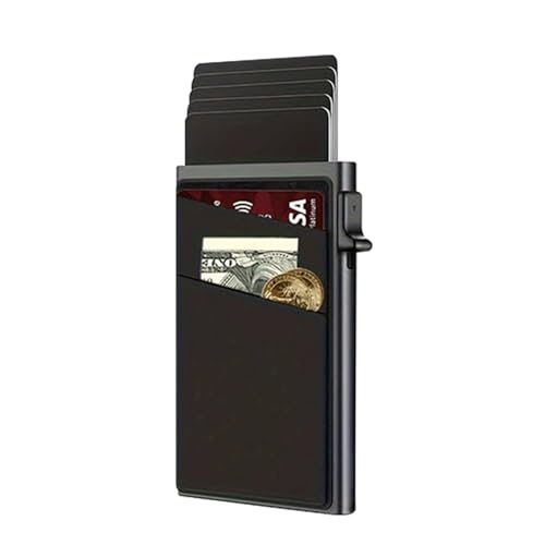 RFID Protection Wallet Card Holder Aluminum Alloy Gift for Men