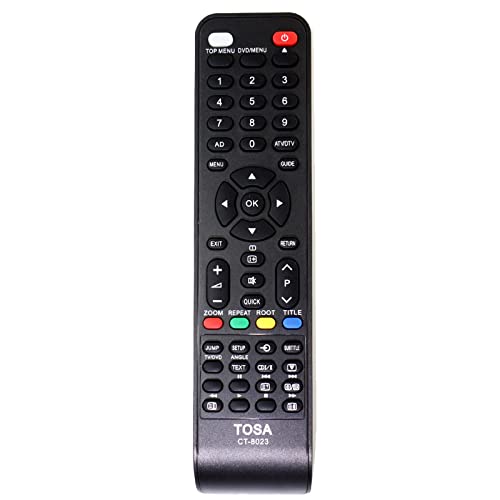 CT-8023 Replacement Remote Control Fit for Toshiba LED TV 32DL933G 32DL933B 32DL934B 26DL933G 26DL934G 26DL933B 26DL934B