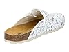 Lico Damen Bioline Clog Print Pantoletten, Weiss/Bunt, 40 EU #2
