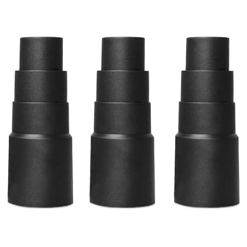 3 PCS Universal Vacuum Adapter, Vacuum Clearner Adapter for Power Tools, Sander Dust Extraction Hose Adaptor for Makita Random Orbital Sander, Jigsaw, Circular Saw Reducer