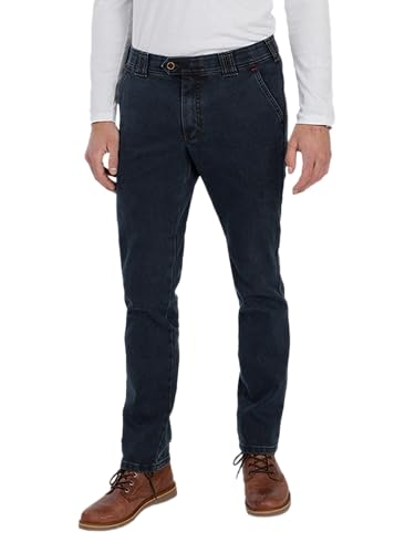 Pantalon chino pour homme Club of Comfort anthracite bleu 6822