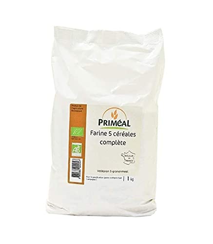 Priméal Farine Complète 5 Céréales 1 kg BIO