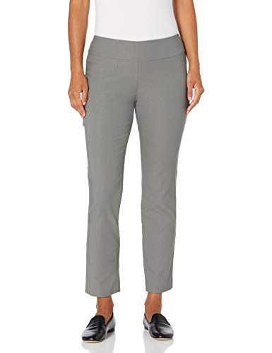 NIC+ZOE Women's Petite Wonderstretch Pant, Tarnish, 12P