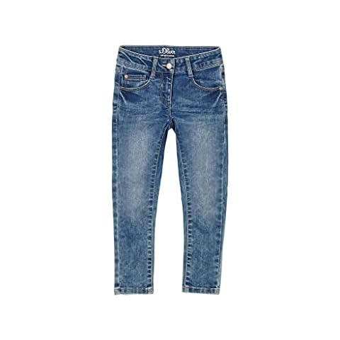 s.Oliver Girl's Vintage-Style Slim Jeans Cover