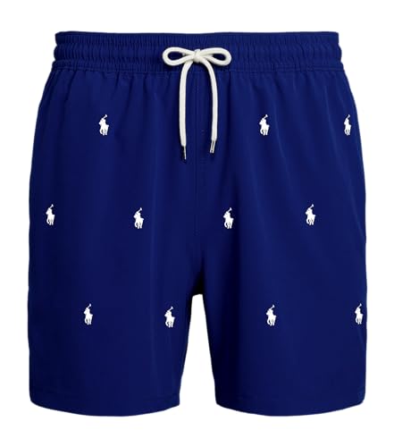 Polo Ralph Lauren Bedruckte Herren-Badeshorts, Strandhose mit Strings...