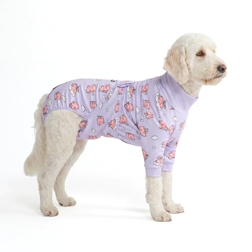 Image of Spark Paws Dog Recovery Suit - Surgical Onesie After Surgery, Male & Female