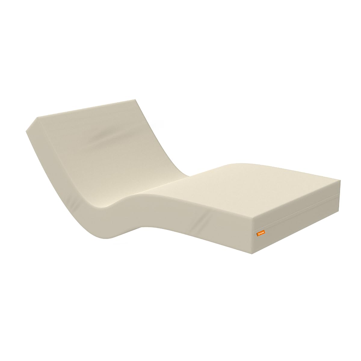 MiaSuite Materasso geriatrico articolato, misura 80x190 - Sfoderabile, Rivestimento Sanitario impermeabile