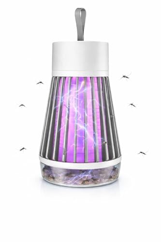 Luminária Elétrica Mata Mosquitos e Insetos com Luz UV e Sucção Silenciosa – Proteção Eficaz Sem Químicos para Casa e Quarto – Bivolt | Storeasy