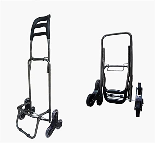 Einkaufstrolley Multifunktions-Einkaufswagen Travel Climb Stairs Collapsible Portable Iron Art Supermarkt Push Trailer… – Bild 6