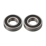 Gdfnmogo 61900-2RS (6900-2RS) für Fahrradlager 10x22x6mm Dünnprofilsatz für Fahrradkomponenten Edelstahl 2 Stück Pack kompatibel