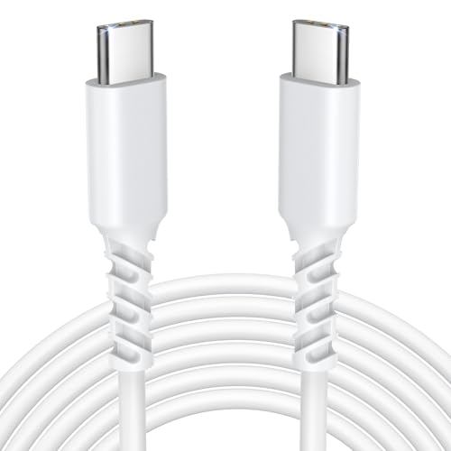 Cavo USB-C a USB-C, cavo di ricarica rapida USB-C da 100 W per telefoni cellulari, compatibile con iPhone 16 Pro Max, 15, Samsung Galaxy S24, S23, S22, A55, A25, Pixel 7, iPad, MacBook Pro