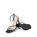 DREAM PAIRS Women’s High Stilettos Heels Open Toe Square Sandals Ankle Strap Pumps Sexy Comfort Strappy Dress Shoes Party Wedding Heeled Sandals,Size 8.5,Black-Pu,DWUMHS2563