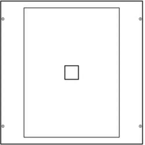 Hager Serie Quadro – Kit attrezzi per interruttore serie HA400/630 A 600 x 600