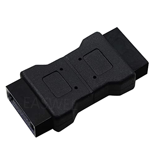 Adaptador 7pin SATA 3.0 macho a macho 6Gbps ángulo recto miniatura 2