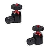 丸頭三脚カメラホットシューマウント 1/4 インチネジ写真撮影アクセサリービデオカメラ用