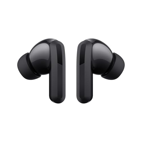 XIAOMI Redmi Buds 5, écouteurs à réduction de bruits avec IA, Jusqu’à 40 Heures d'autonomie, Connexion Deux appareils, Haut Parleur 12,4mm, Application Earbuds, Noir
