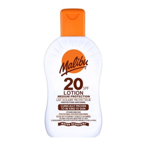 Malibu Sun SPF 20 Sun Lotion Moisturising Sunscreen for Body 200ml