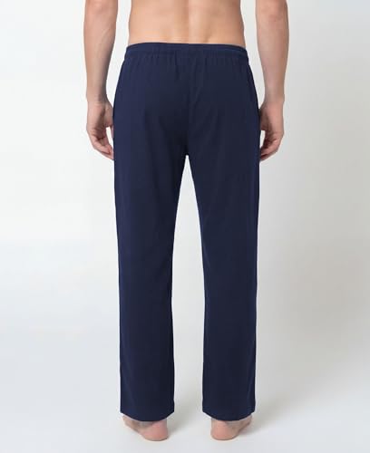 Image of Andrew Scott Men's Cotton Lounge Pants | Sleep Pajama Bottoms| Multi Packs | Drawstring & Pockets