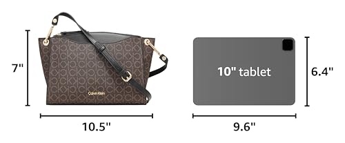 Image of Calvin Klein Women's Garnet Top Zip Crossbody