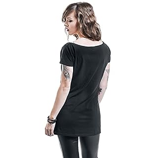 Guns N’ Roses Sketched Cherub Femme T-Shirt Manches Courtes Noir Large - Les Beatles, Paul McCartney, John Lennon, RIngo Starr, George Harrison Guns N' Roses Sketched Cherub Femme T-Shirt Manches Courtes Noir Large – Image 5