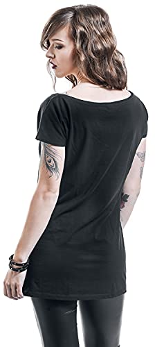 Guns N’ Roses Sketched Cherub Femme T-Shirt Manches Courtes Noir Large - Les Beatles, Paul McCartney, John Lennon, RIngo Starr, George Harrison Guns N' Roses Sketched Cherub Femme T-Shirt Manches Courtes Noir Large – Image 6