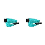 Brise-vitre en verre trempé : la pointe solide, robuste et en acier inoxydable brise facilement les vitres latérales en verre trempé de la voiture. Appuyez de préférence sur l'un des coins de la fenêtre pour un meilleur résultat. Le resqme est équipé d'un mécanisme à ressort et se réinitialise après chaque utilisation. Le resqme est réutilisable plusieurs fois.