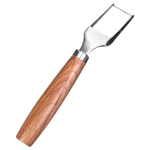 GRIRIW Stainless Steel Watermelon Cutter Tool Portable Fruit Slicing Gadget with Sharp Blades for Cutting Wear Resistant Design for Quick Watermelon Preparation