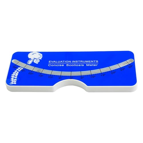 YsXoWiui Fácil de usar con contorno de Adultos Niños Evaluación médica Profesional Acrílico, Azul