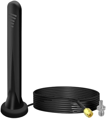 5G LTE Antenne 18DBI Omnidirektional - Signalverstärker Für Router 600-6000MHz Mit SMA/TS9 Stecker