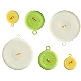 LUDHEP Tapas Silicona Ajustables Cocina, 6 Piezas, Elásticas y reutilizables,...