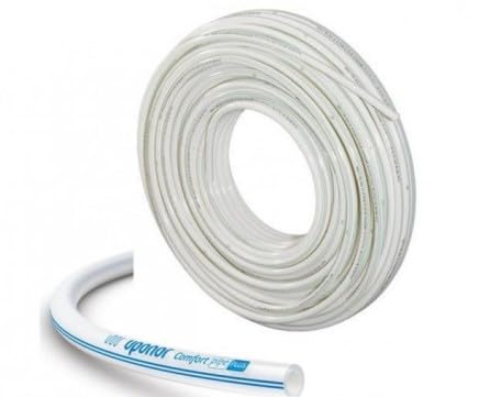 Uponor Comfort Pipe PLUS Tubería PEX-a 16 x 2 mm, Rollo de 240 m, con Barrera Antidifusión de Oxígeno EVOH, para Suelo Radiante y Radiadores