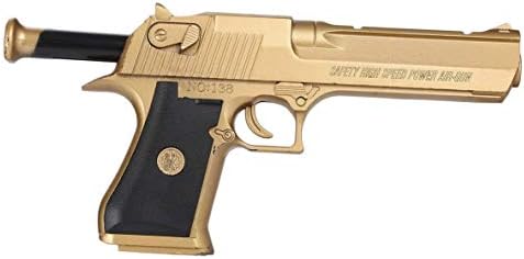 Kandall Toy Gun, Rubber Bullet Pistol Childens toys gun - Gold