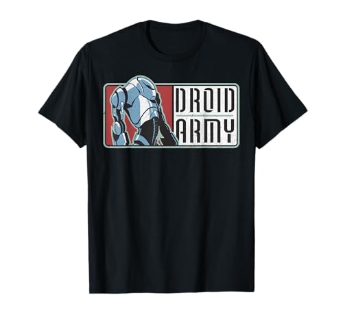 T-shirt Star Wars Droid Army parfait pour vos soirées ciné