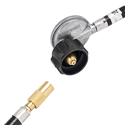 Blackstone Propane Adapter Hose & Regulator For 20 Lb Tank, Gas Grill & Griddle - Weather Resistant & Corrosion Resistant - Extends Up To 3 Feet - 5471 #TOP4