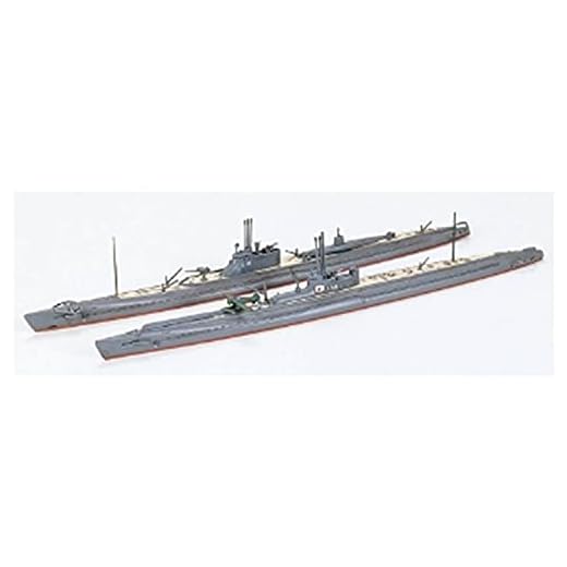 Tamiya 31453 - Maqueta de 2 Submarinos Japoneses I-16 / I-58 - escala 1/700