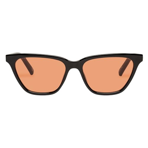 Le Specs Unfaithful Sunglasses Black/Cinnamon Tint