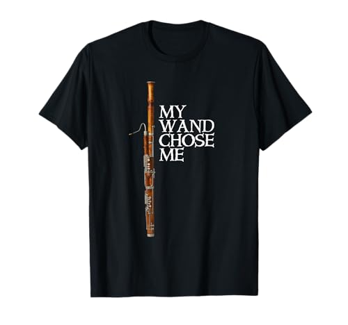 My Wand Chose Me - Camiseta divertida de fagot Camiseta