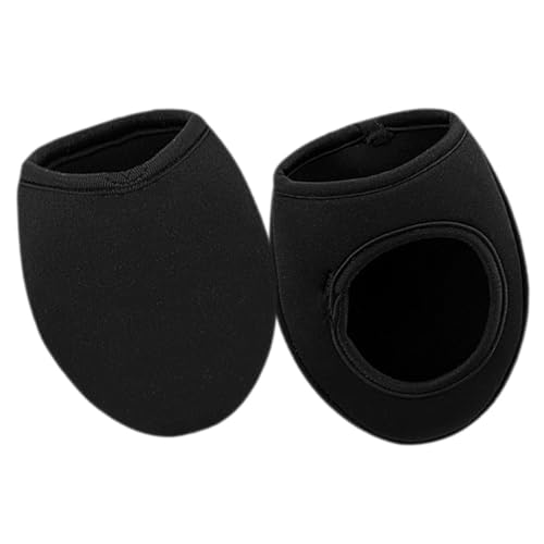 Cubiertas para zapatos de ciclismo VICASKY, 1 par, resistentes al viento y cálidas, para bicicletas de montaña y carretera, protectores duraderos, ajuste elástico, color negro