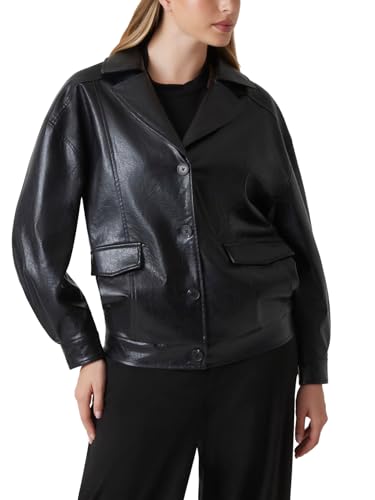 Amazon.com: GUESS Womens Fransiska Jacket, Jet Black, Extra Small