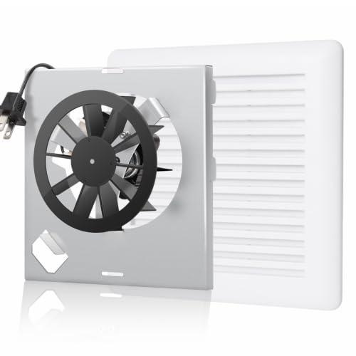 【Upgraded】 696N-R02 B Unit 50CFM Fan with C350BN Grille Compatible with Broan-Nutone 688-K 688-J 688-H 688-G 695N-R02 B, 696N-R01 B, 695N-R02 B,2.0 Sone