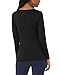 32 Degrees Women's Cozy Heat Base Layer Scoop Neck Top - Thermal Long Sleeve Shirt for Cold Weather | Black, XX-Large
