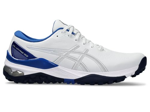 ASICS Gel Kayano ACE 2   Zapatillas de golf para hombre, Blanco bígaro, 42.5 EU