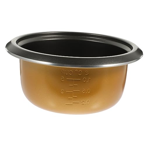 GRIRIW Rice Cooker Black Replacement Pot Non-stick Inner Pot for Electric Rice Cooker