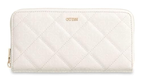 Wallet GUESS Libby cream white l'accessoire écru idéal pour vos sorties