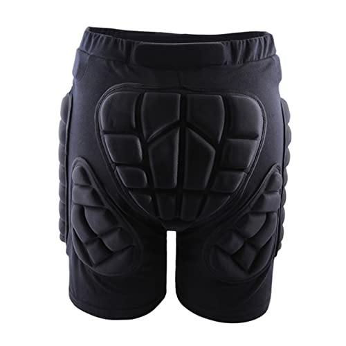 OHPHCALL Tailbone Pad Skiing Pants Durable Snowboard Protective Gear Elastic Waist l for Skiing Skating Hockey