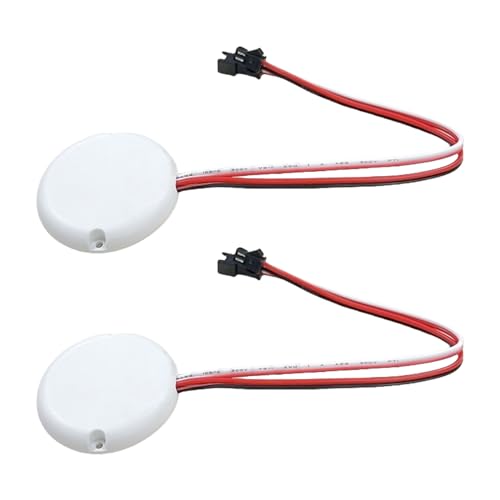 SPORWAY 2 Piezas Interruptor Tactil, Atenuación Táctil Dimmer, Interruptor Tactil DC 12V, Interruptor Tactil Invisible, Interruptor Tactil para Barra de Luz LED Smart Home