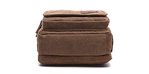 Sechunk Small Canvas Shoulder Bags Messenger Bag Travel Bag Business Bag Working Bag For Men Women4